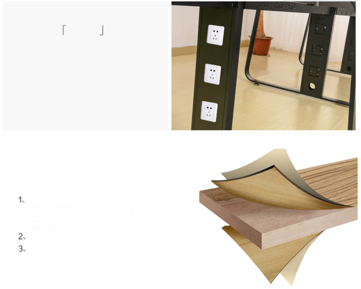 Steinway Linear Workstation Four Seats (Table Only) The Topchoice