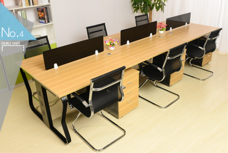 Madison Linear Workstation - eight Seats (Table Only)