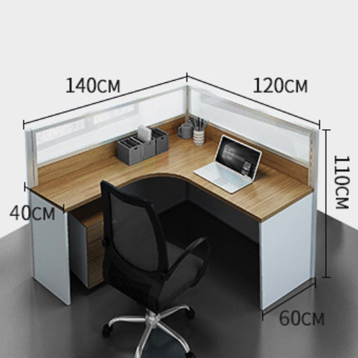 FOR RESERVATION 30% DOWNPAYMENT-Heron Office Table - Single Seat (Table Only)