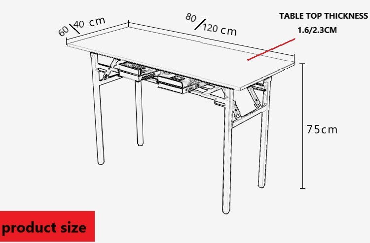 Monte Folding Table (Table Only)