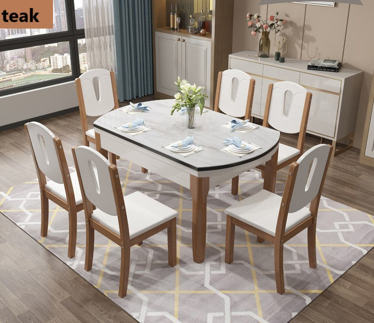 Bristol Expandable dining table set