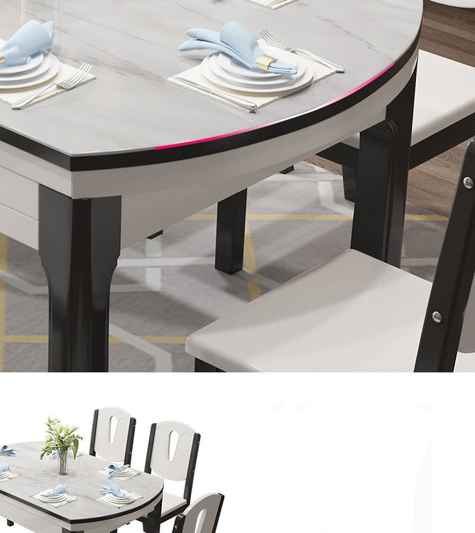 Bristol Expandable dining table set