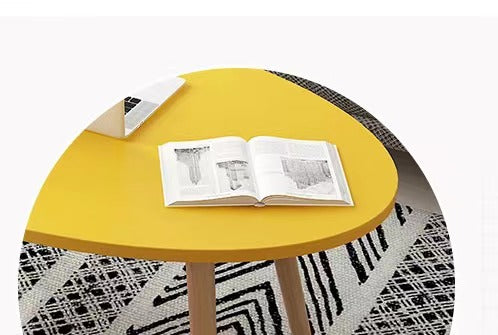 Stella Minimalist Coffee Table-oval shape