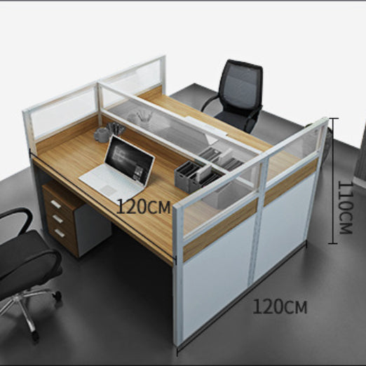 Rockefeller Office Table - Opposite Double Seats (Table Only)