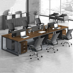 Lexington Linear Workstation - Six Seats (Table Only)