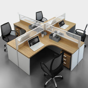 Heron Office Table - 2T Four Seats (Table Only)