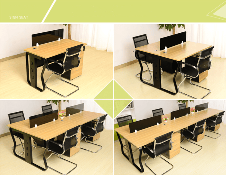 Madison Linear Workstation - Double Seat (Table Only)