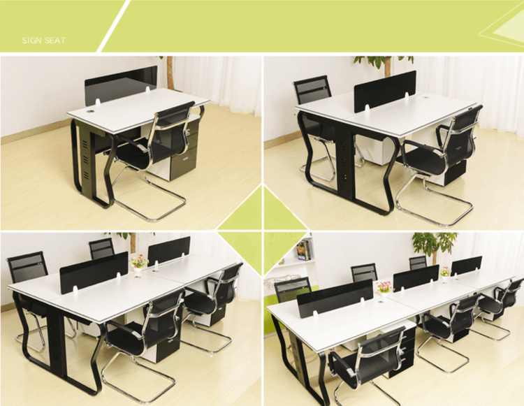 Madison Linear Workstation - Double Seat (Table Only)