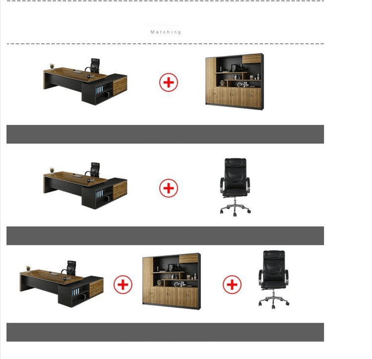 Sunnyvale Executive Office Desk (Table Only)