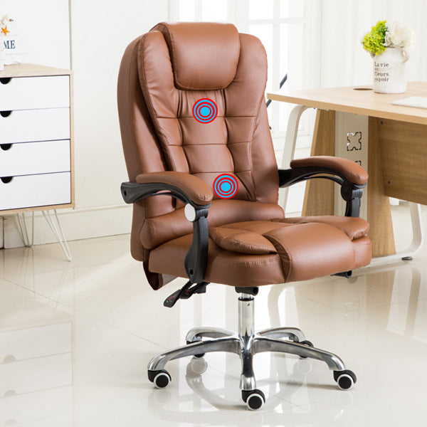 TCF Leather Office Chair high Back with massage function GC-D