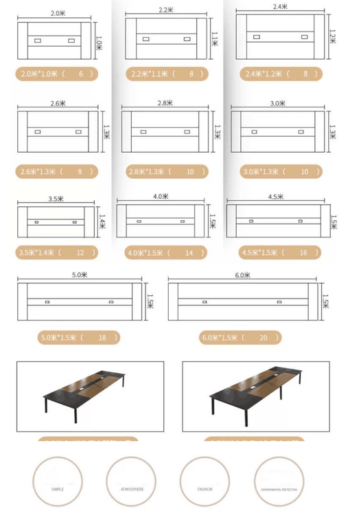 Morgan Meeting Table (Table Only)