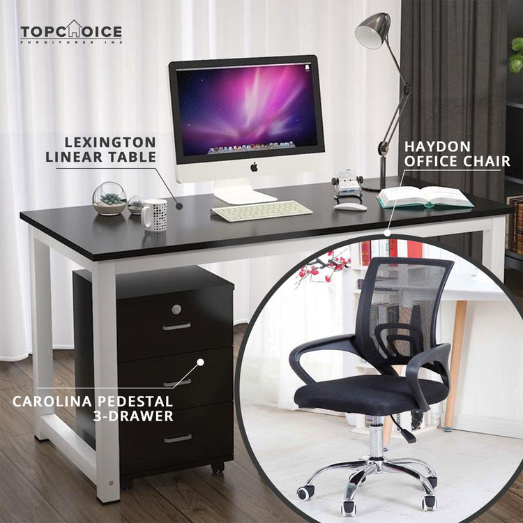 Work From Home PROMO Set 1 (Table + Chair + Pedestal)