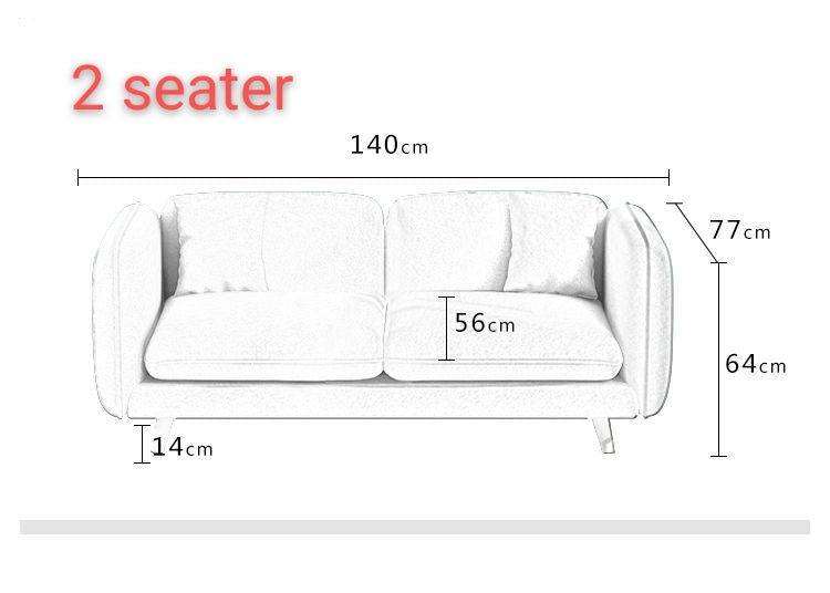 Aurora Create your own Sofa Set (Sizes Sold Seperately)